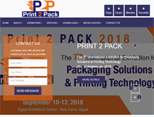 Tablet Screenshot of pack2packexpo.com